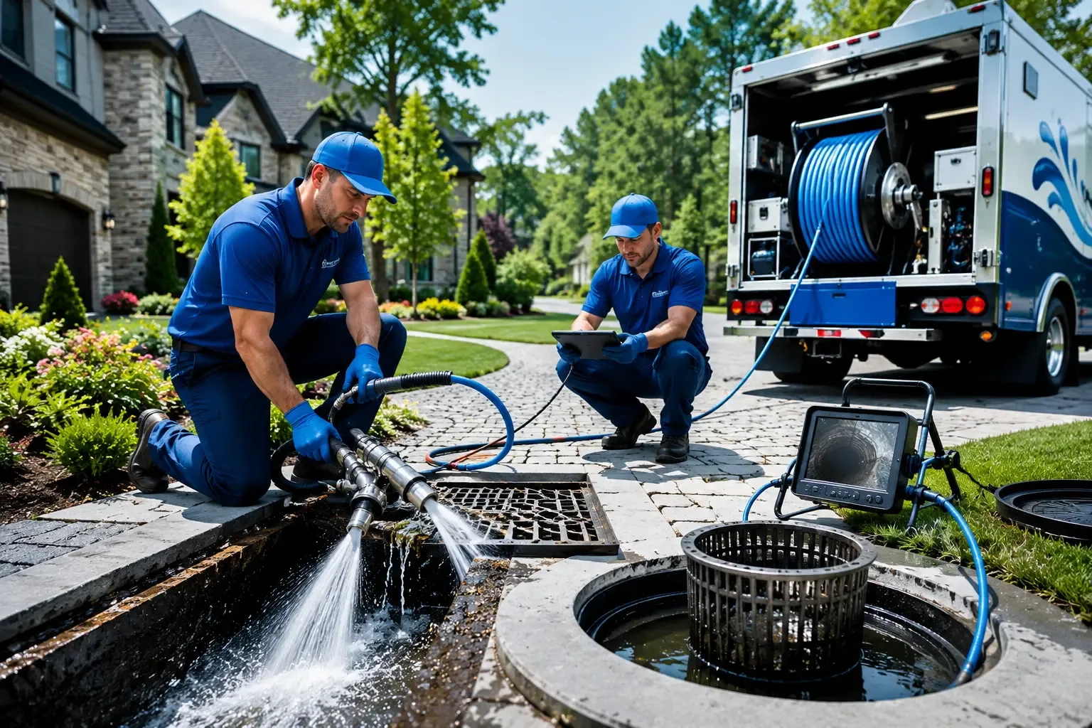 Local outdoor drain cleaning professionals in Candor, NC